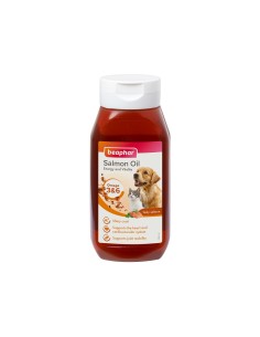 SUPLIMENT NUTRITIV PENTRU CAINI SI PISICI ULEI DE SOMON...