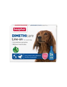 PIPETA ANTIPARAZITARA DIMETHICARE LINE-ON PENTRU CAINI S...