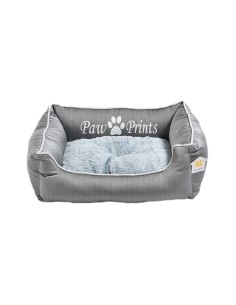 CULCUS PENTRU CAINI SI PISICI TEXTIL PANZA/PLUS AMC GRI...