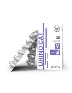 VETAPRO URINO CAT 30CAPS/CUT SUPORT URINAR PISICI