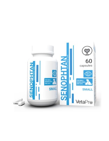 VETAPRO SENOPHTAN SMALL 60CAPS/CUT SANATATE...