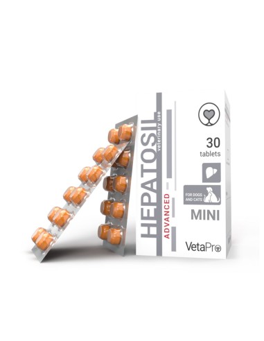 VETAPRO HEPATOSIL ADVANCED MINI 30TAB/CUT...
