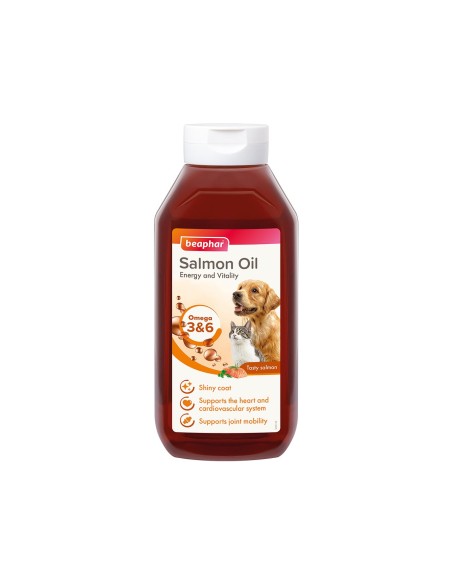 BEAPHAR ULEI DE SOMON SUPLIMENT NUTRITIV CAINI SI PISICI 940ML