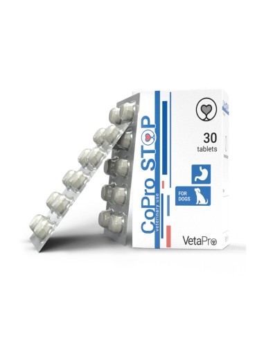 VETAPRO COPRO STOP 30CAPS/CUT SUPORT...