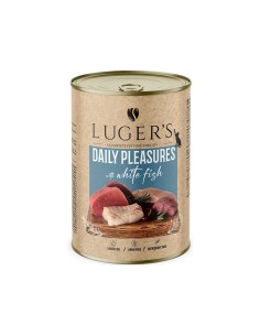 LUGER'S HRANA UMEDA CONSERVA PISICI CU PESTE ALB 400G