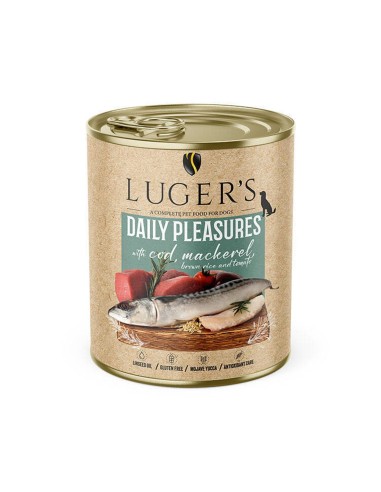 LUGER'S HRANA UMEDA CONSERVA CAINI CU COD &...