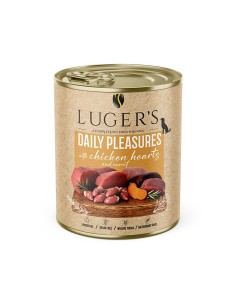 LUGER'S HRANA UMEDA CONSERVA CAINI CU INIMI DE PUI &...