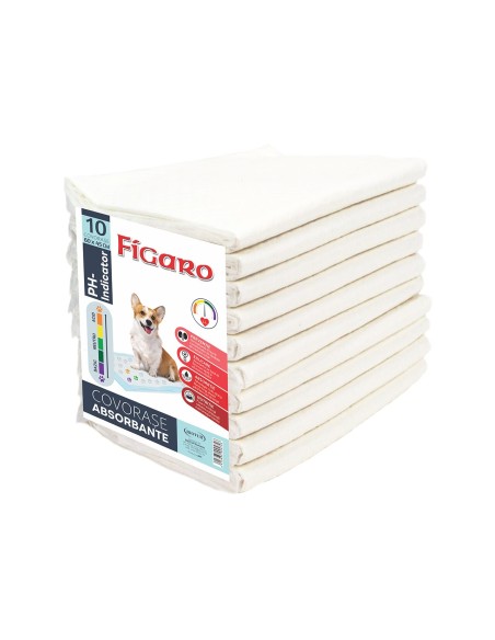 FIGARO PH INDICATOR COVOR ABSORBANT PENTRU CAINI 60x45CM (10BUC/PCH)