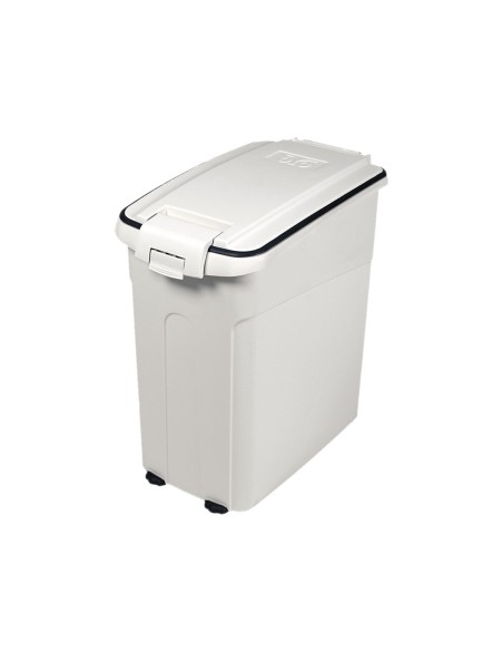 CONTAINER PENTRU PASTRARE HRANA USCATA CAINI SI PISICI OTO L WHITE 54L 40x24x55(h)cm