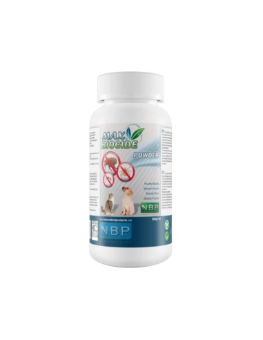MAX BIOCIDE PULBERE ANTIPARAZITARA PISICA 100G