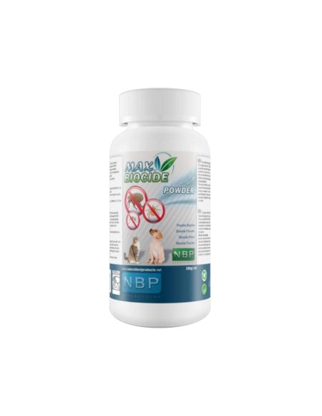 MAX BIOCIDE PULBERE ANTIPARAZITARA PISICA 100G