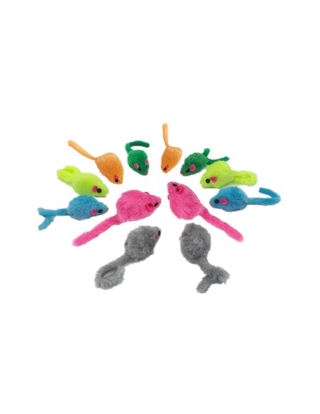 JUCARIE PENTRU PISICI SET 60 SOARECI PLUS 5CM