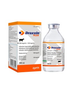 DRAXXIN PLUS ANTIINFECTIOS INJECTABIL BOVINE 100ML