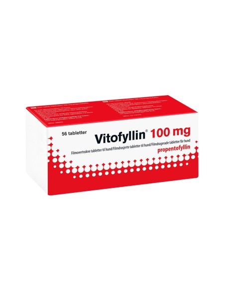 VITOFYLLIN 100MG COMPRIMATE PENTRU CAINI 56TB/CUT