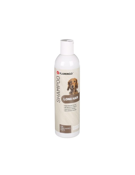 SAMPON PENTRU CAINI CU BLANA LUNGA FLAMINGO 300ML