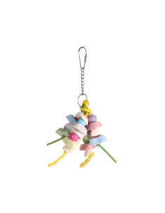 JUCARIE CALCIU PENTRU NIMFE CALY MIX FLAMINGO 9x6x22(H) CM