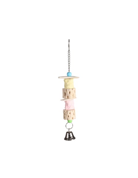 JUCARIE CALCIU PENTRU NIMFE PUK MIX CU CLOPOTEL 8x4x31(H) CM