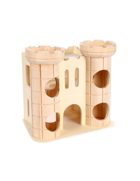 JUCARIE HAMSTERI CASTEL LEMN FLAMINGO 16x11x15H