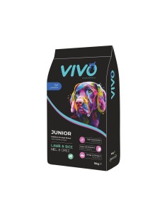 VIVO HRANA USCATA SUPER PREMIUM PENTRU CAINI JUNIOR DE...