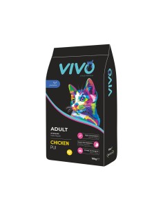VIVO HRANA USCATA SUPER PREMIUM PENTRU PISICI ADULTE CU...