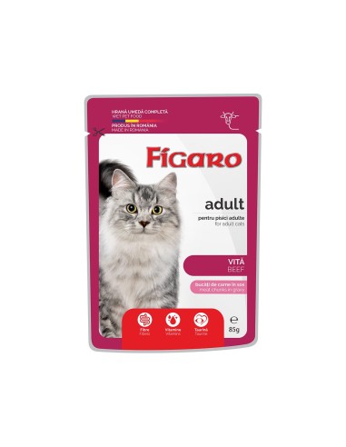 FIGARO HRANA UMEDA COMPLETA CU VITA PENTRU...