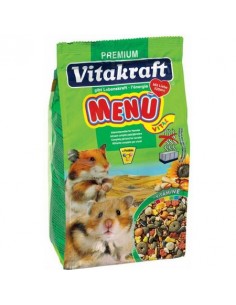 Vitakraft Meniu Hamsteri, 2 x 400 g