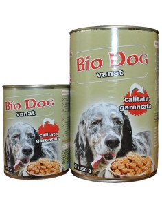 HRANA UMEDA PENTRU CAINI BIODOG VANAT 410GR (24BUC/BAX)