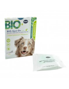 Pess Bio Dog Spot On cu Ulei Geranium10-20 kg, 4 pipete
