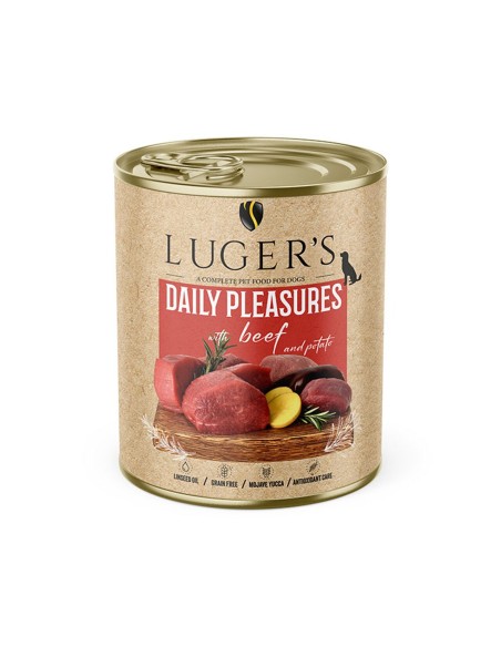 LUGER'S HRANA UMEDA CONSERVA CAINI CU VITA si CARTOF 800G