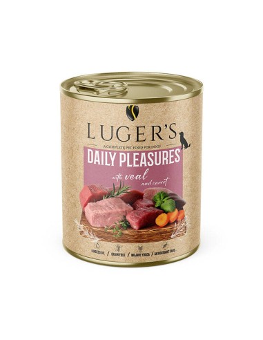 LUGER'S HRANA UMEDA CONSERVA CAINI CU VITEL si...