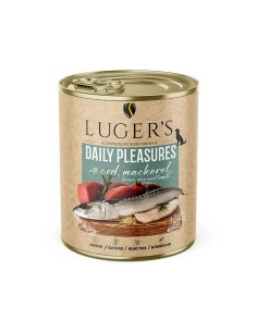 LUGER'S HRANA UMEDA CONSERVA CAINI CU COD si MACROU 800G