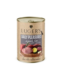 LUGER'S HRANA UMEDA CONSERVA CAINI CU MUSCHI DE PORC si...