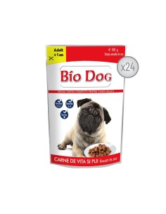 BIODOG HRANA UMEDA PENTRU CAINI CU PUI SI VITA IN SOS -...