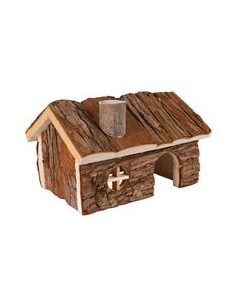 Casuta Lemn Hamsteri, 20X13X13 cm