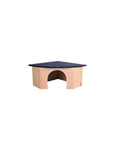 Casuta Lemn Iepuri, 38x15x27 cm