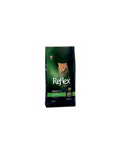 Reflex Plus Adult Cat cu Pui, 15 kg
