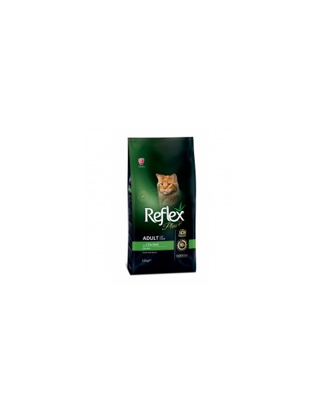 Reflex Plus Adult Cat cu Pui, 15 kg