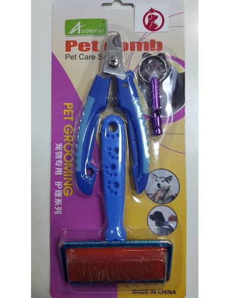 Set Perie Foarfeca, Albastru