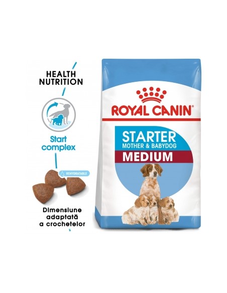 Royal Canin Medium Starter Mother & Babydog, 15 kg
