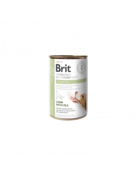 Hrana Dietetica pentru Caini, Brit Diabetic, 6 x 400 g
