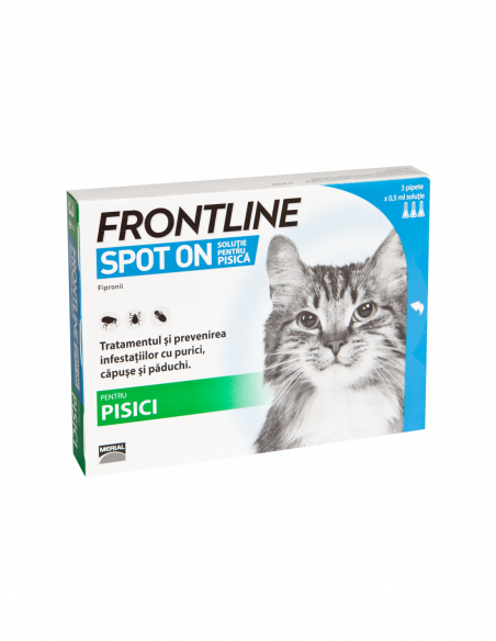 Frontline Spot On Pisici,  ( 1 pipeta )