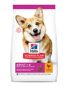 Hill's SP Canine Adult Small & Miniature cu Pui, 6 kg