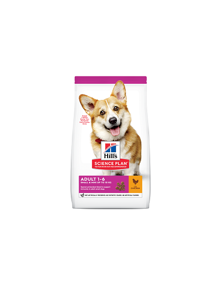 Hill's SP Canine Adult Small & Miniature cu Pui, 6 kg