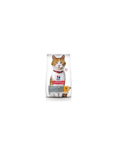 Hill’s SP Feline Young Adult Sterilised cu Pui, 3 kg