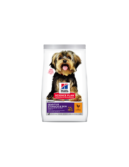 Hill's SP Canine Adult Small and Mini Sensitive Stomach & Skin, Pui 6 kg