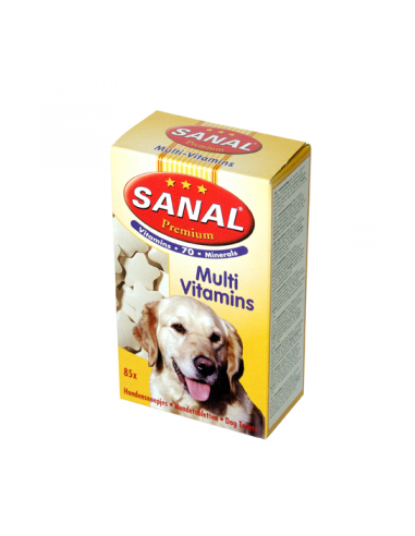 Supliment Nutritiv, Sanal Dog Multi Vitamins, 85 comprimate