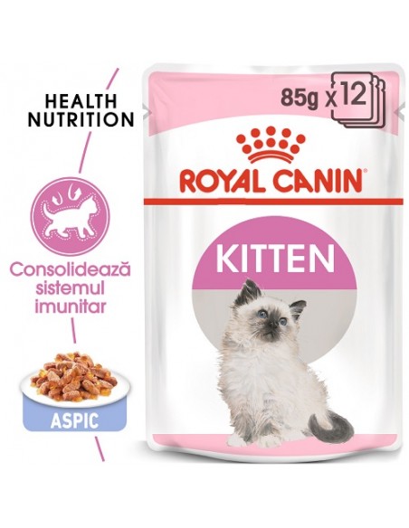 Plic Royal Canin Kitten in Jelly 12 x 85 g