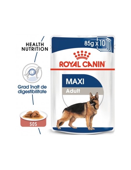 Plic Royal Canin Maxi Adult 10 x 140 g