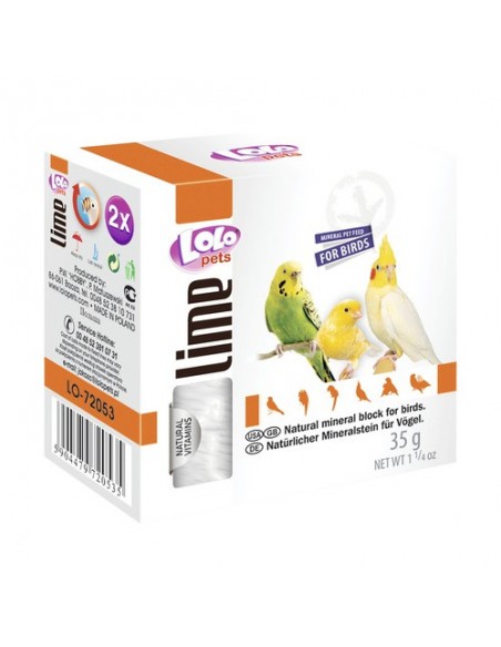 Calcar natural Lolo pentru pasari, 35 g