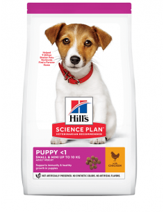 Hill's SP Canine Puppy Small and Mini cu Pui, 6 kg